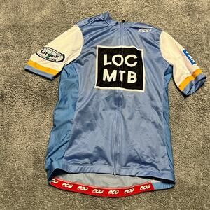 Podiumwear Cycle Jersey Shirt Mens Small Performance Cycling Pocket Lakeridge